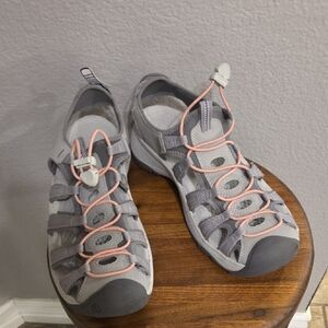 Keen Women's Gray and Pink Outdoor Sandals
